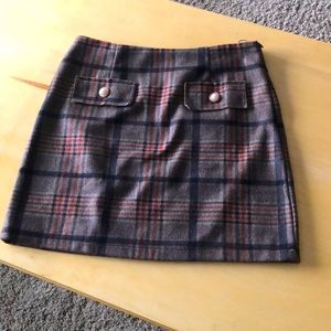 Plaid Skirt